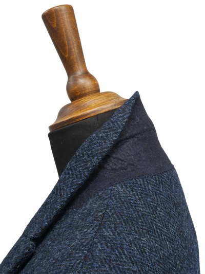 Harris Tweed Tammy Jacket Navy Herringbone