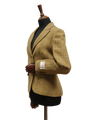 Harris Tweed Tammy Jacket Ochre Check