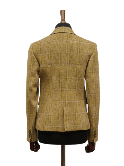 Harris Tweed Tammy Jacket Ochre Check