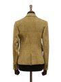 Harris Tweed Tammy Jacket Ochre Check