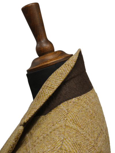 Harris Tweed Tammy Jacket Ochre Check