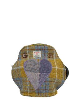 Harris Tweed Tea Cosy - A0102 Heart (HB156)