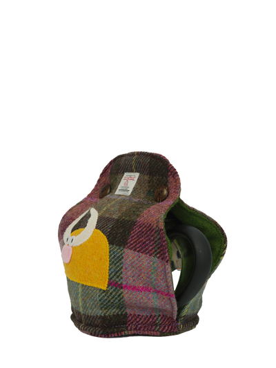 Harris Tweed Tea Cosy - A0254 Cow (Left)