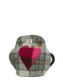 Harris Tweed Tea Cosy - A0259 Heart Pink HB