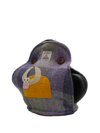 Harris Tweed Tea Cosy HB156 Cow (Left)