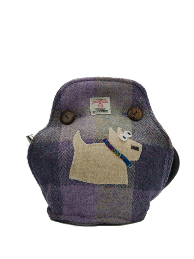Harris Tweed Tea Cosy - HB156 Westie (Right)