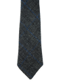 Harris Tweed Tie Grey Windowpane
