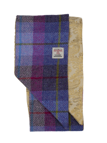 Harris Tweed Tilly Scarf - A0114 (Gold)