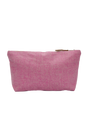 Harris Tweed Toiletries Bag - 210 (Tan Leather)