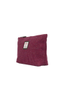 Harris Tweed Toiletries Bag - 322 (Brown Leather)