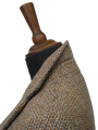 Harris Tweed Tori Coat - Brown/Beige Herringbone