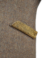 Harris Tweed Tori Coat - Brown/Beige Herringbone