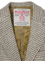 Harris Tweed Tori Coat Natural Houndstooth
