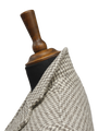 Harris Tweed Tori Coat Natural Houndstooth