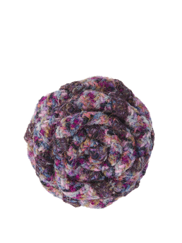 Harris Tweed Brooch - Lilac Purple