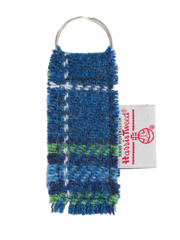 Harris Tweed Keyring - A0169 (Seam)