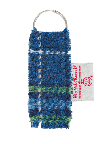 Harris Tweed Keyring - A0169 (Seam)