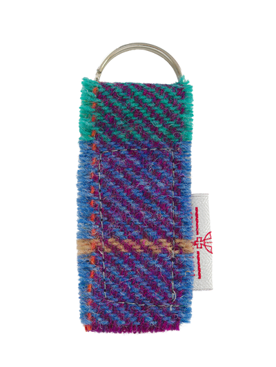 Harris Tweed Keyring - A094 (Seam)