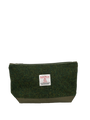 Harris Tweed Washbag - 352 (Khaki)
