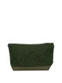 Harris Tweed Washbag - 352 (Khaki)