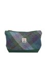 Harris Tweed Washbag - A0173 (C) (Green) (SL)