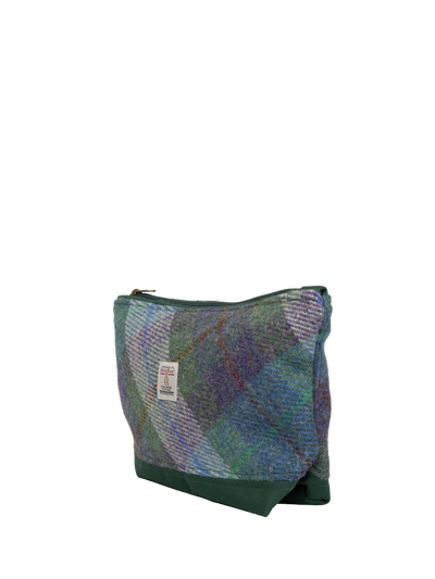 Harris Tweed Washbag - A0173 (C) (Green) (SL)