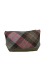 Harris Tweed Washbag - A0254 (C) (Khaki) (SL)