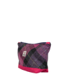 Harris Tweed Washbag - A0257 (C) (Pink) (SL)