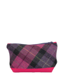 Harris Tweed Washbag - A0257 (C) (Pink) (SL)