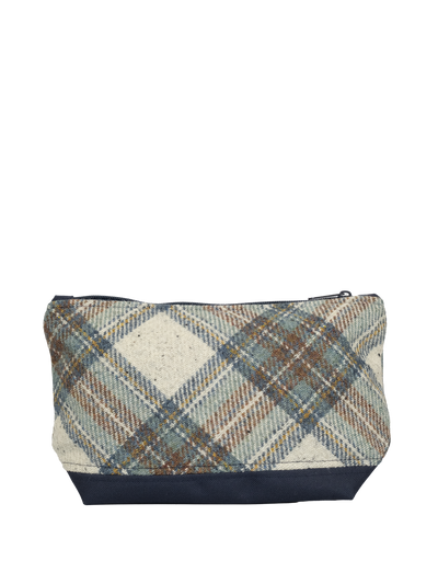 Harris Tweed Washbag - A0259 (C) (Navy) (SL)