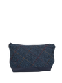 Harris Tweed Washbag - A0260 (C) (Navy) (SL)