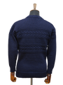 Unisex Guernsey Jumper - Denim
