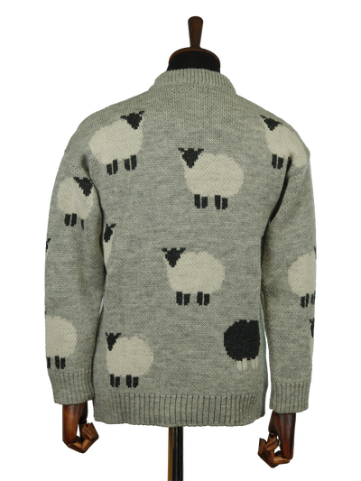 Unisex Black Sheep Jumper Grey