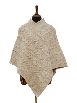 V-Neck Poncho Skiddaw