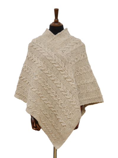 V-Neck Poncho Skiddaw