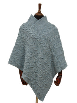 V-Neck Poncho Summer Storm