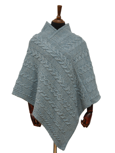 V-Neck Poncho Summer Storm