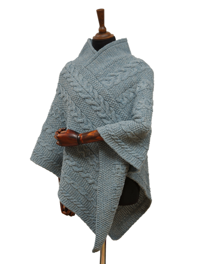 V-Neck Poncho Summer Storm