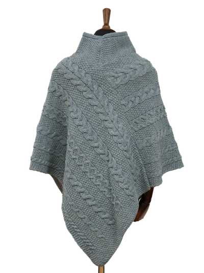 V-Neck Poncho Summer Storm