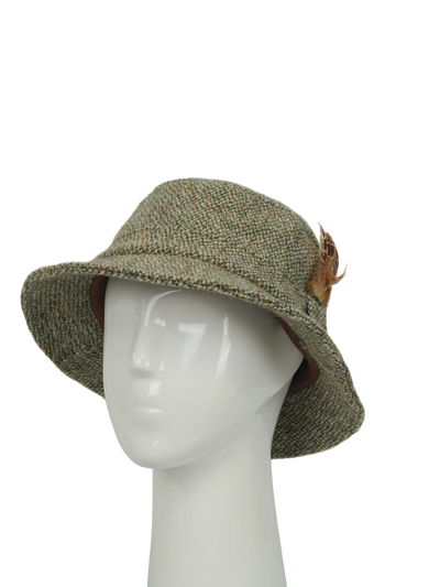 Harris Tweed Whithorn Grouse Hat - BC2