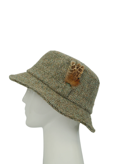 Harris Tweed Whithorn Grouse Hat - BC2