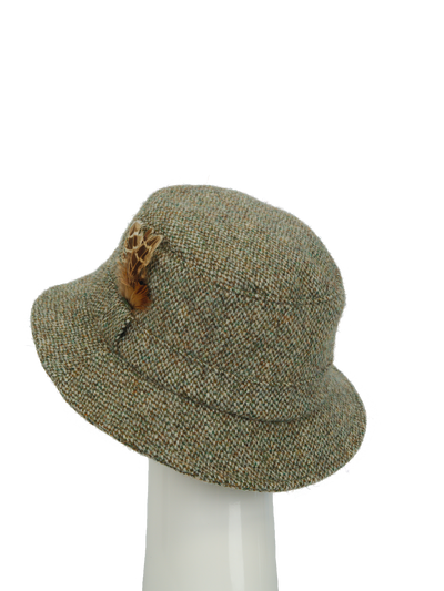Harris Tweed Whithorn Grouse Hat - BC2