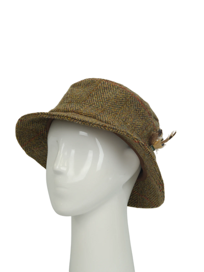 Harris Tweed Whithorn Grouse Hat - HB67