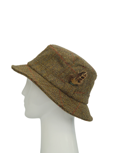 Harris Tweed Whithorn Grouse Hat - HB67