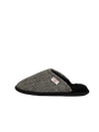 Harris Tweed William Slippers - Black/White HB