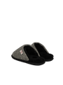 Harris Tweed William Slippers - Black/White HB
