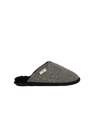 Harris Tweed William Slippers - Black/White HB