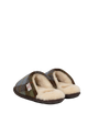 Harris Tweed William Slippers - Chocolate/Green Check