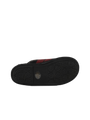 Harris Tweed William Slippers - Red/Black Check