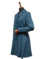 Harris Tweed Zoe Coat - Blue Mix HB